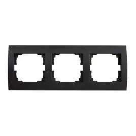 ramka-potrojna-pozioma-logi-czarny-mat-kanlux-33574-elegancka