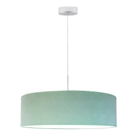 lampa-zwis-zyrandol-sufitowa-wiszaca-led-e27-welur-mietowy-jazz-60cm