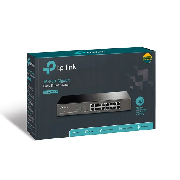switch-tp-link-easy-smart-tl-sg1016de-waga-z-opakowaniem-2-47-kg-stan-nowy