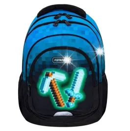 plecak-szkolny-tornister-dla-chlopca-klasa-1-3-piksele-kilof-gracza