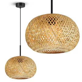 lampa-sufitowa-wiszaca-bambusowa-pleciona-boho-naturalna-580-ez1-led-e27