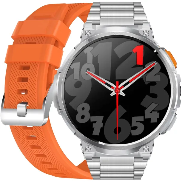 SMARTWATCH MĘSKI WODOODPORNY ZEGAREK 730mAh POLSKIE MENU ROZMOWY DUŻY EKRAN
