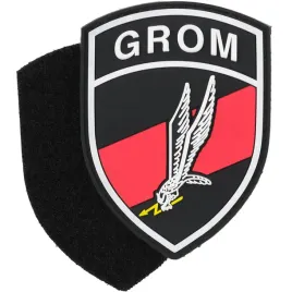 naszywka-na-ubranie-grom-oznaka-rozpoznawcza-galowa-pvc-3d-czerwono-czarna