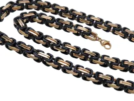 zloty-srebrny-lancuch-lancuszek-na-szyje-stal-316l