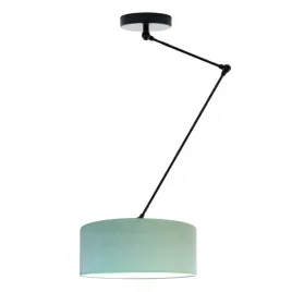 lampa-wiszaca-regulowana-sufitowa-zyrandol-led-e27-przegubowa-welur-mietowa