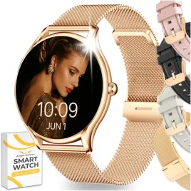 smartwatch-damski-zegarek-pl-menu-powiadomienia-rozmowy-smart-watch-4-paski