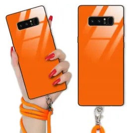 etui-do-samsung-note-8-crossglam-case-szklane-pomaranczowy-sznurek-trend