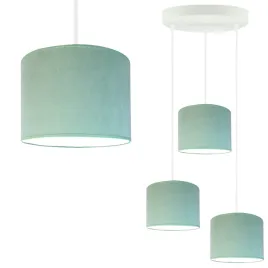 lampa-wiszaca-sufitowa-mietowa-regulowana-led-e27-abazur-zyrandol-welurowa