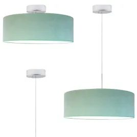lampa-zyrandol-sufitowa-wiszaca-led-e27-welur-mietowa-do-sypialni-jazz-50cm