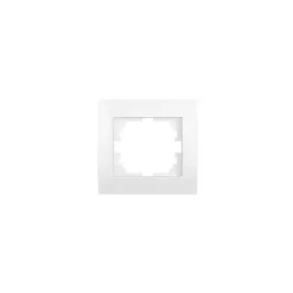 ramka-pojedyncza-logi-02-1460-002-bi-kolor-bialy-mowion-kanlux-25117