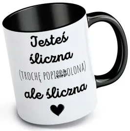 kubek-z-czarnym-wnetrzem-prezent-dla-dziewczyny-jestes-sliczna