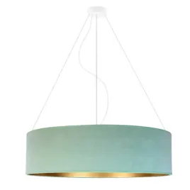lampa-wiszaca-zyrandol-sufitowa-mieta-zloto-led-e27-abazur-welur-blues-80cm