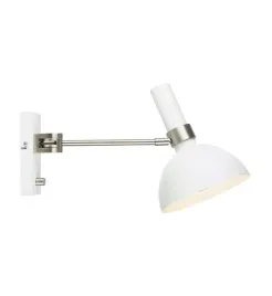 kinkiet-lampa-markslojd-larry-bialy-stal-107499