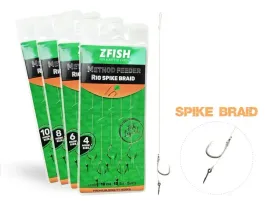 przypon-zfish-method-feeder-rig-spike-braid-10cm-nr-6