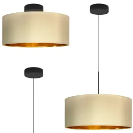 lampa-sufitowa-zyrandol-lampa-wiszaca-abazur-led-e27-bez-zloto-jazz-30cm