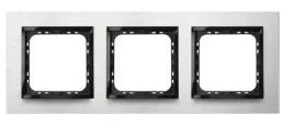 2-x-2-x-ramka-potrojna-metalowa-ospel-impresja-aluminium
