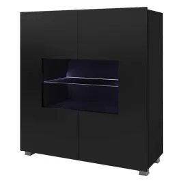 komoda-z-witryna-kama-100-cm-czarny-polysk-led
