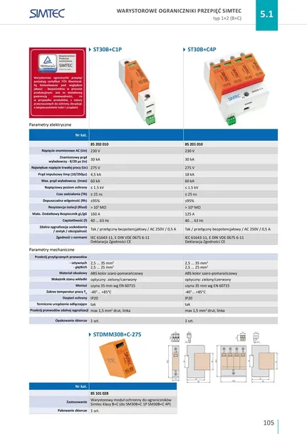 simet-ogranicznik-przepiec-4p-typ-1-2-30ka-simtec-prad-znamionowy-30000-a