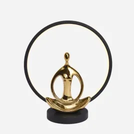 lampa-stolowa-zuma-line-yoga-ed81f134u-4w-led-czarna-zlota