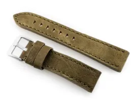 pasek-skorzany-do-zegarka-w48-premium-oliwkowy-22mm