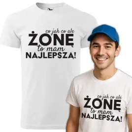 koszulka-meska-biala-t-shirt-zone-mam-najlepsza-idealny-prezent-rozmiar-xl