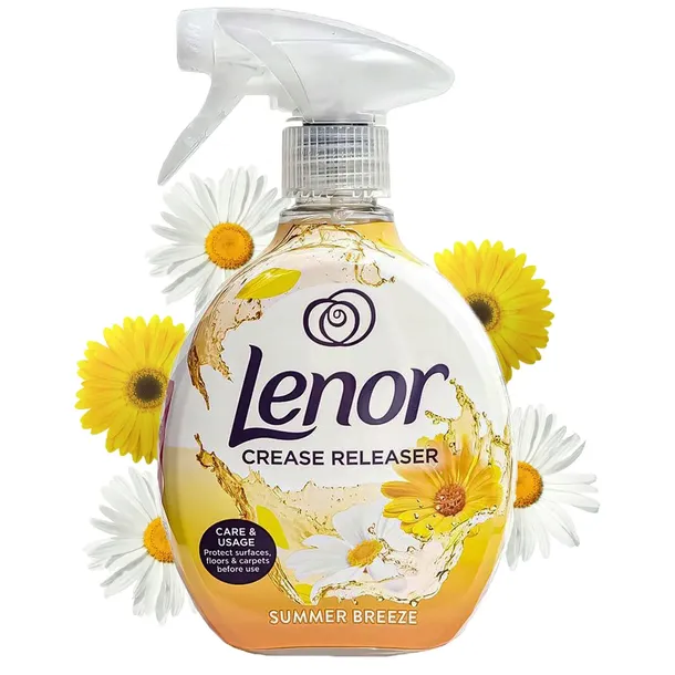 Żelazko w sprayu Spray do wygładzania tkanin Lenor Summer Breeze 500ml