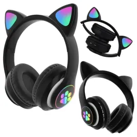 sluchawki-bezprzewodowe-dla-dzieci-bluetooth-mikrofon-kocie-uszy-led-rgb