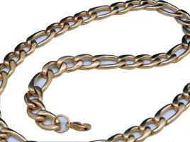 zloty-naszyjnik-lancuszek-na-szyje-stal-316-figaro