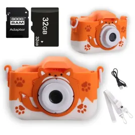 aparat-cyfrowy-dla-dzieci-40mpx-fotograficzny-lisek-karta-sd-32gb-xl