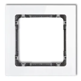 ramka-pojedyncza-karlik-deco-efekt-szkla-bia-cz