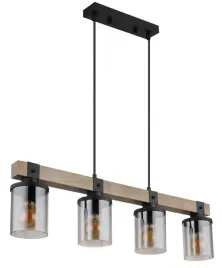 lampa-wiszaca-globo-lila-15555-4h-drewno-czarny