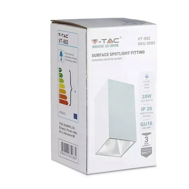 plafon-spot-vtac-8583-bialy-ksztalt-kwadratowy
