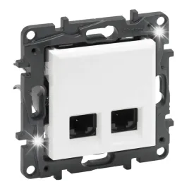 legrand-niloe-biale-gniazdo-komputerowe-utp6-2xrj45-kat-6-863164