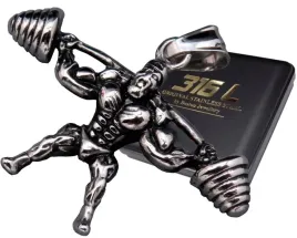 srebrny-kulturysta-silacz-na-lancuszek-stal-316l