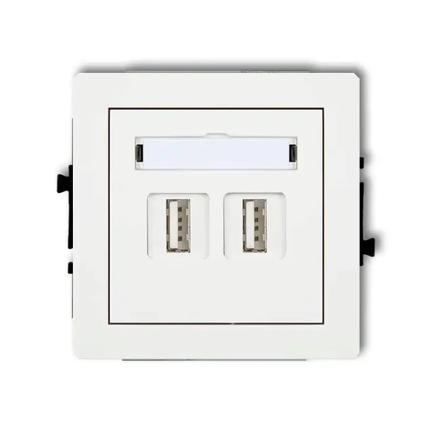 gniazdo-2x-usb-aa-3-0-karlik-deco-bialy