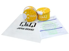 zegarek-unisex-qandq-zloty-siatka-mesh-data