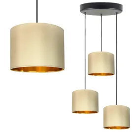 lampa-wiszaca-sufitowa-bezowa-regulowana-led-e27-abazur-zyrandol-nowoczesna