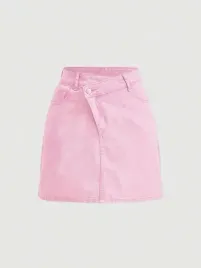 shein-spodnica-rozowa-jeansowa-prosta-mini-28-lsn