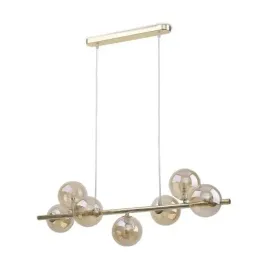 lampa-wiszaca-nad-stol-kule-tk-lighting-estera-5668-zlota-bursztynowy