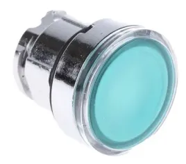 glowka-przycisku-plaskiego-22-zielona-metal-harmony-xb4-schneider-zb4bw333