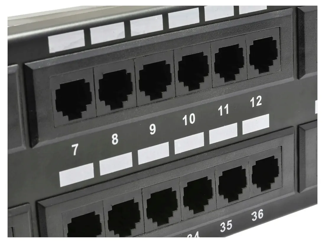 rack-19-patch-panel-2u-utp-cat-5e-48-portow-stan-nowy