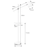 lampa-podlogowa-markslojd-linear-biala-107308-liczba-punktow-swiatla-1