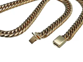 zloty-srebrny-lancuch-lancuszek-na-szyje-stal-chirurgiczna-316l-premium