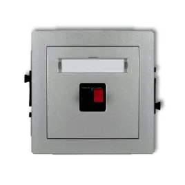 gniazdo-glosnikowe-pojedyncze-karlik-deco-srebrny