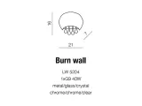 kinkiet-azzardo-burn-az0911-chrom-stan-nowy