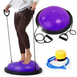 platforma-do-balansowania-cwiczen-polpilka-gimnastyka-rownowagi-zestaw