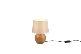 lampa-stolowa-luxor-brazowa-e14-40w-26cm-ceramika-tkanina-rl
