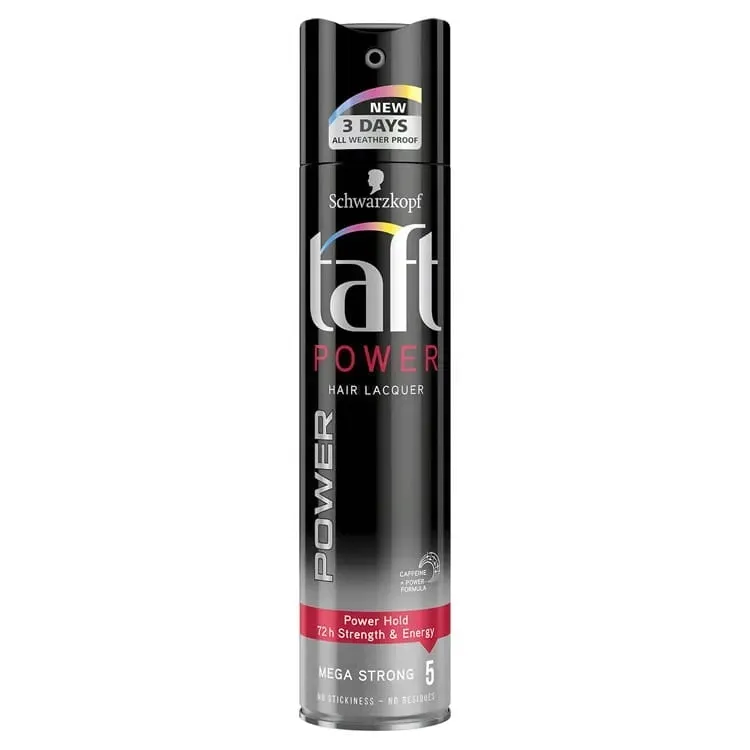 taft-lakier-power-5-czarny-250ml-stan-nowy
