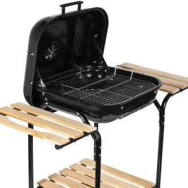 grill-weglowy-z-pokrywa-ogrodowy-duzy-chromowany-ruszt-polki-kolka-dmuchawa