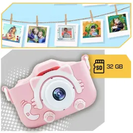 aparat-cyfrowy-dla-dzieci-dziecka-fotograficzny-rozowy-kotek-karta-32gb